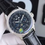 GF Factory Breitling 42MM Sapphire Glass B25 Movement Black Bracelet Dark Blue Watch